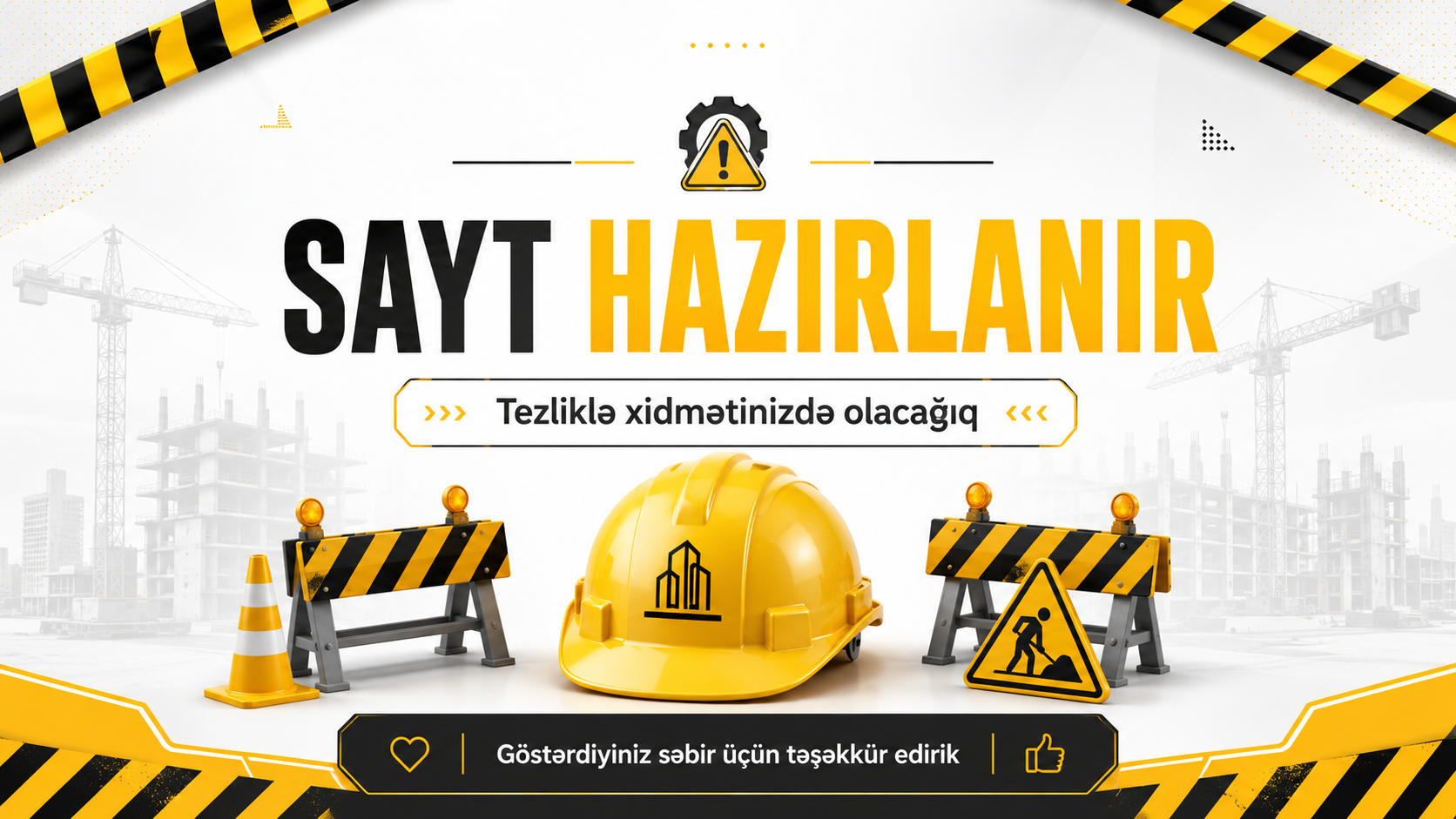 Sayt hazırlanır